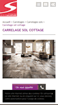 Mobile Screenshot of carrelages-bruxelles.be